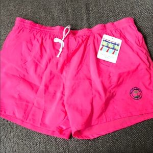 NWT Pacific Beach Neon Pink Swim Trunk Chubbies